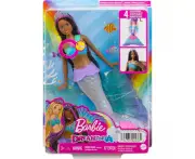 Barbie Dreamtopia Mermaid Twinkle Lights Black & Pink Streaks