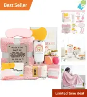 Get Well Soon Gift Basket, 12 Pcs Care Package for Surgery, Feel Better Box