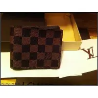 在飛比找Yahoo!奇摩拍賣優惠-全新正品 LV Louis Vuitton 咖啡 棋盤 格 