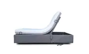 Electric Single Hi Lo Adjustable Bed with Remote Control and Memory Foam Mattress-HOMECARE-BED