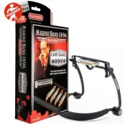 Hohner MBC Marine Band 5-Pack Diatonic Harmonica Set With Case And Flex Rack