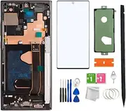 Compatible with Samsung Galaxy Note20 Ultra 5G LCD Display Screen Assembly Replacement for Samsung Note 20 Ultra N985U/ N986UTouch Digitizer Screen+ Tools (Black)