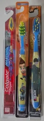 3 Harry Potter Jimmy Neutron Skeletor Masters of the Universe NIP Toothbrush Lot