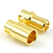 1 Pair 8.0MM Banana Plugs Gold Plated Plugs For Amass GC8010-M GC8010-F