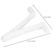 6PCS Pool Supply V Clip For Pool Spa Brush, Leaf Rake, Leaf Skimmer DP JY