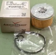 NEW ARMORTECH OF100 (AT-07005-2) OIL FILTER W/ O-RINGS FITS HONDA ATV