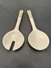 Hearth and Hand Magnolia Stoneware Salad Claws Serving Tongs Spoons