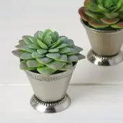Mini Silver Metal Small Mint Julep Cup Mini Vases Party Tableware Centerpieces