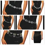 Chain Waist Belt (5PK) Lot Of 5 Assorted Belts Onesize NEW