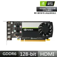 在飛比找momo購物網優惠-【HP 惠普】NVIDIA T1000 8 GB 工作站繪圖