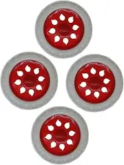 HYTROVE 4pcs Shopping Cart Casters Utility Carts Grocery Cart Wheels Carts with Wheels Roues Pour Trolley Caster Cart Wheels Duffle Heavy Duty Wheels Storage Cart Wheeled Wagon Kit Plastic