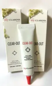 2 X MY CLARINS~ CLEAR-OUT Blemish Reducing Gel~ .5 Oz/Ea~NIB!