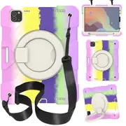 MCC Kids Shockproof iPad Air 4 10.9" 4th Gen Apple Case Cover Colourful [Colourful+Purple]