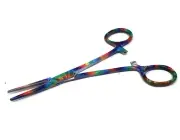 Ring Pliers 5.5" Hemostat Forceps Wire Wrapping Beading Jewelry Repair Straight