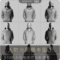 在飛比找蝦皮購物優惠-【圖片素材】人物光影參考 光照陰影 人體結構姿態繪畫素描原畫