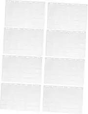GRADENEVE 10 Sheets Plastic Coin Pages for Collectors Coin Collection Inserts for Easy Display and Storage