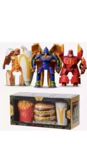 McDonald's x Evangelion Collaboration Value Set Figure Japan Exclusive New Produ