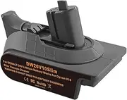 A34R DW20V10 Slim Battery Adapter，Compatible for Dewalt ，20V Li-Ion Battery Convert，Compatible for Dyson V10， Digital Slim Vacuum Cleaner