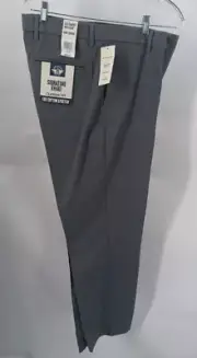Dockers Signature Khaki Classic Fit Cotton Stretch, Gray Pants Size 36/34