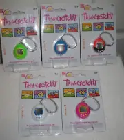 #12019 NRFC Ban Dai 20th Anniversary 5 Tamagotchi Virtual Realtiy Pet Series 3