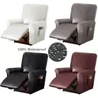 1/2 Seat Recliner Armchair Cover Elastic PU Leather Sofa Cover Sofa Slipcovers