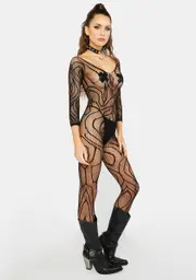 Kisses And Wishes Crotchless Bodystocking