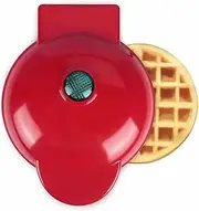 Waffle Maker - Metal Waffle Irons | Electric Waffle Iron Pancake Makers With Indicator Lights | Personal And Compact Waffle Iron Machine, Safe For Grilled Cheese And Cookies