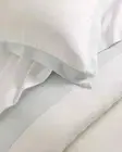 New Serena & Lily Salento LINEN Duvet Sky Light Blue White Twin
