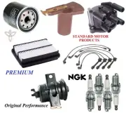 Tune Up Kit Filters Cap Wire Spark Plugs For CHEVROLET NOVA L4 1.6L; DOHC 1988