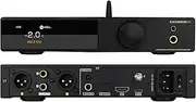 SMSL DO300EX MQA DAC Balanced Headphone Amplifier AK4191 AK4499EX XU-316 USB/Opt/Coax/Bluetooth5.1/IIS Input RCA/XLR/4.4mm/6.35mm Headphone Output HiFi Desktop DAC Preamplifier (Black)