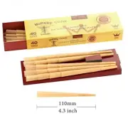 Hornet Pre-Rolled Smoking Cones 320 Cones 110MM Cigarette Rolling Paper King Siz