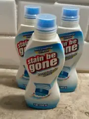 Lot Of 3 Stain Be Gone Stain Scrubbing Gel Brush Break Up Remove Toughest Stains