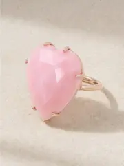 [Irene Neuwirth] Irene Neuwirth - Love 18-karat Rose Gold Opal Ring - Pink - 6 3/4 6 3/4 Pink