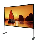 Premium Quality 120" Projector Screen Stand with Carry Bag Indoor/Outdoor