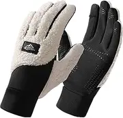 [Generic] Thermal Gloves for Women - Cold Weather Warm Touchscreen Gloves - Waterproof Windproof Snow Ski Gloves for Cycling, Biking, Running