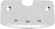 Guitar Neck Plate Drilled Brass‑plated Hinge Tail for 3‑String Cigar Box for Three‑string Cigar Box Guitar