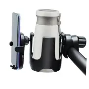 Mic Stand Cup Phone Holder 2-in-1 Beverage Device Accessory for Dance Studios
