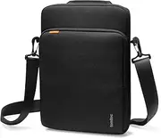 tomtoc 360° Protective Laptop Shoulder Case for 13-inch MacBook Air M4/A3240 2025, M3/A3113 2024, M2/A2681 M1/A2337, MacBook Pro M2/A2686 M1/A2338 2024-2016, Water-Resistant MacBook Case