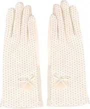 [INOOMP] 1 Pair Women's Summer Gloves Sunscreen Touch Screen Gloves Comfortable Fit for Outdoor Use Driving Daily Life