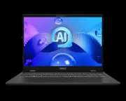MSI Prestige 16 AI Studio B1VFG-062AU Creator and Gaming Laptop 16" UHD Intel Core™ Ultra 7 processor 155H LPDDR5 32GB 2TB SSD Windows® 11 Home Nvidia RTX 4060, GDDR6 8GB. 2 year warranty
