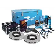 Bendix Ultimate 4WD Brake Upgrade Kit to suit Nissan Patrol (97-03) GR GU Y61 (98-16) Y61