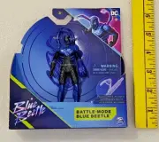 DC BLUE BEETLE BATTLE-MODE 4” Action Figure - SPIN MASTER - BRAND NEW