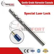 Gentle Grade Harvester Super / Special Luer Lock Cannula, Liposuction Cannulas,