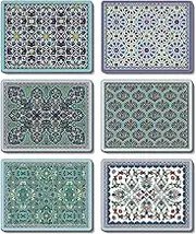 Cinnamon Dubai Placemats 6-Pieces Set, 34 x 26.5 cm, Multicolor