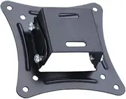 MUCKLILY 1Pc Wall Mounted Tv Storage Rack for Screens Height Wear Resistant Design Practical Support for Home Entertainment Black Finish