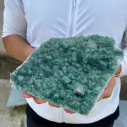 5.4lb NATURAL Green Cube FLUORITE Quartz Crystal Cluster Mineral Specimen healin