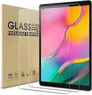 WD&CD [2 Pack] Screen Protector Compatible with Samsung Galaxy Tab A 10.1 2019, [HD Clarity] [9 Hardness] Tempered Glass Replacement for Samsung Galaxy Tab A10.1 SM-T515/T510