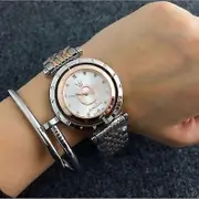 Lebanghui Pandora Women\'s Rotatable Casual Watch Pandora Women Rotatable Casual Watch Lady silver rose gold