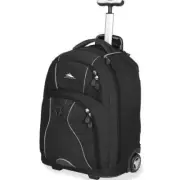 High Sierra Freewheel 17" Laptop Wheel Backpack Black 25521