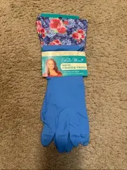 Pioneer Woman Heritage Floral Reusable Cleaning Gloves Heavy Duty One Size FM